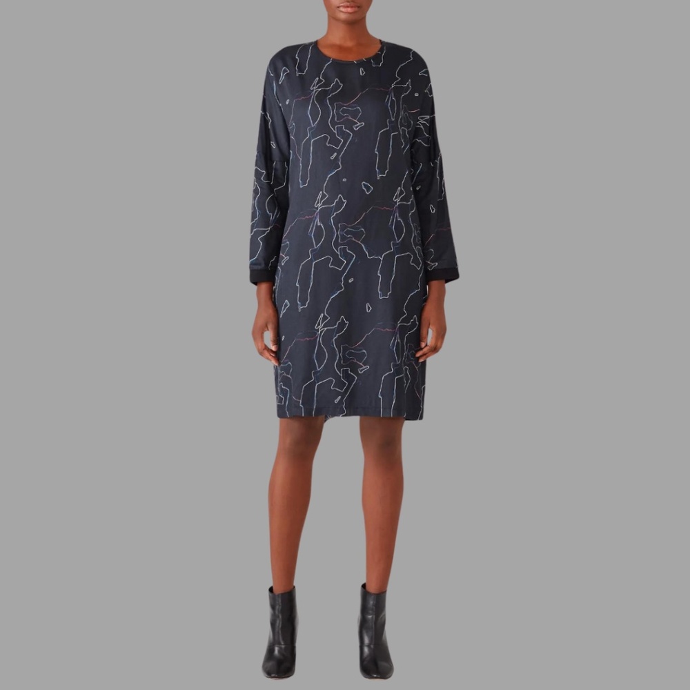 Elk Neon Print Dress